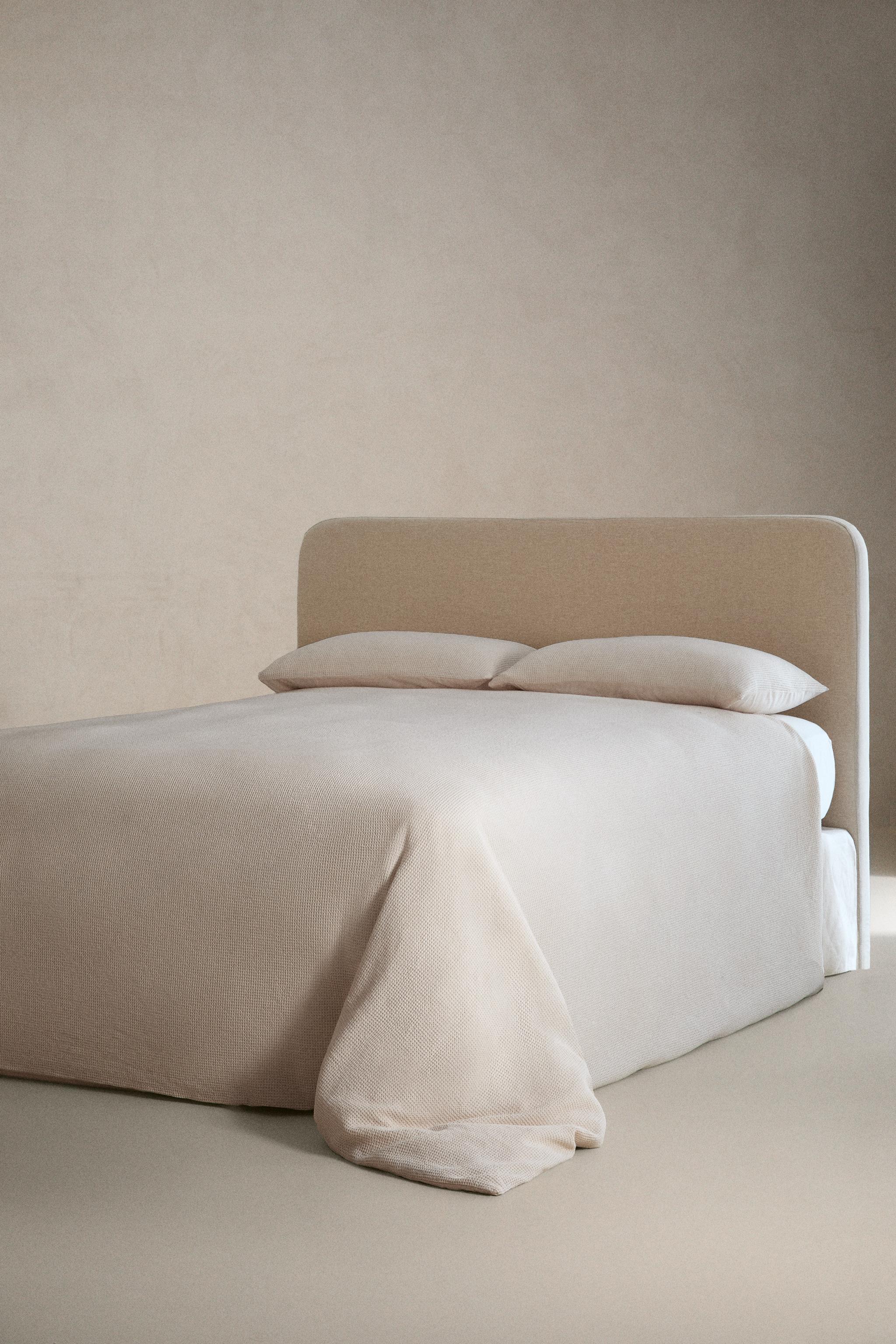MINI WAFFLE COTTON DUVET COVER